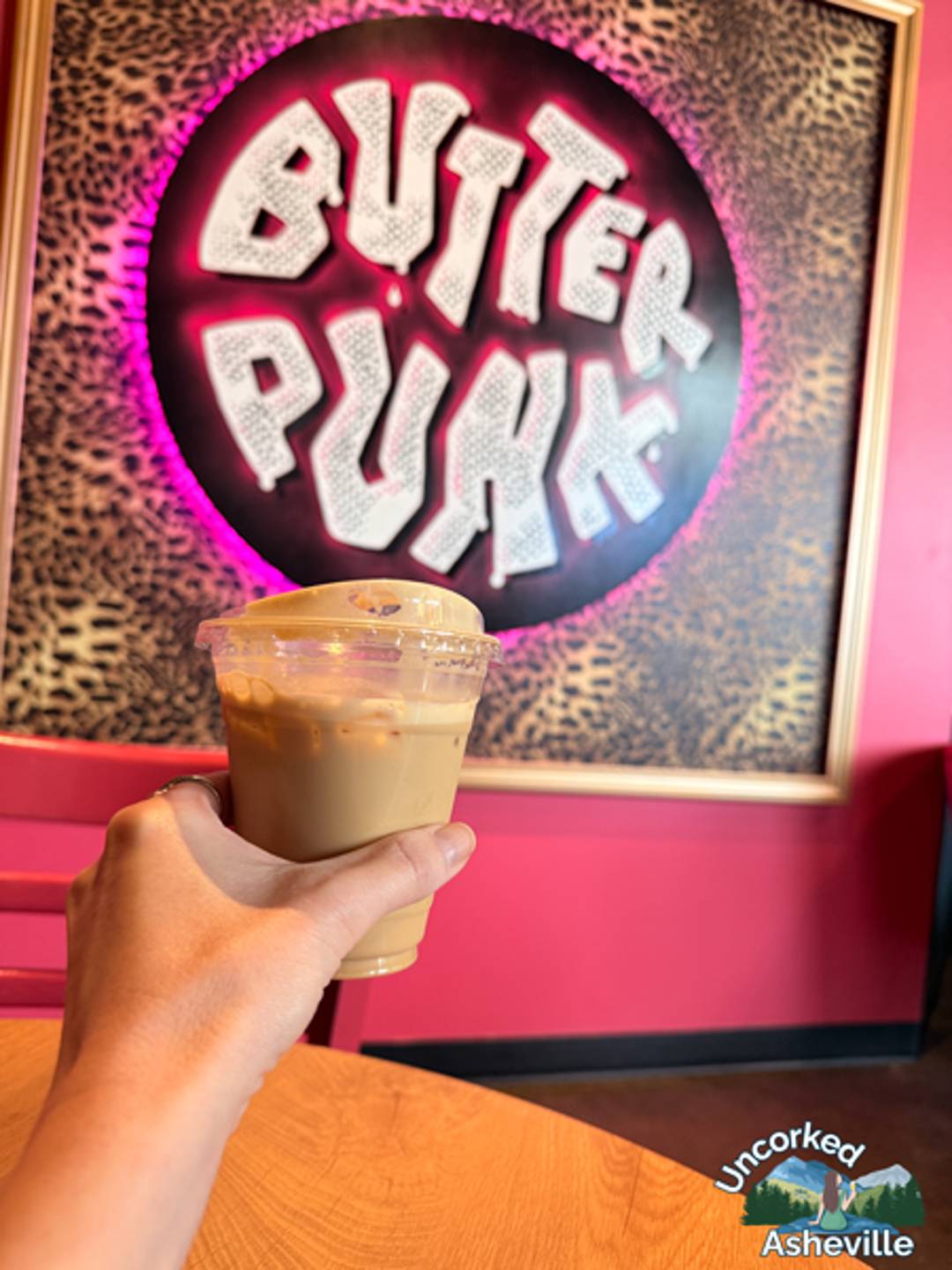 ButterPunk Iced Latte Asheville NC