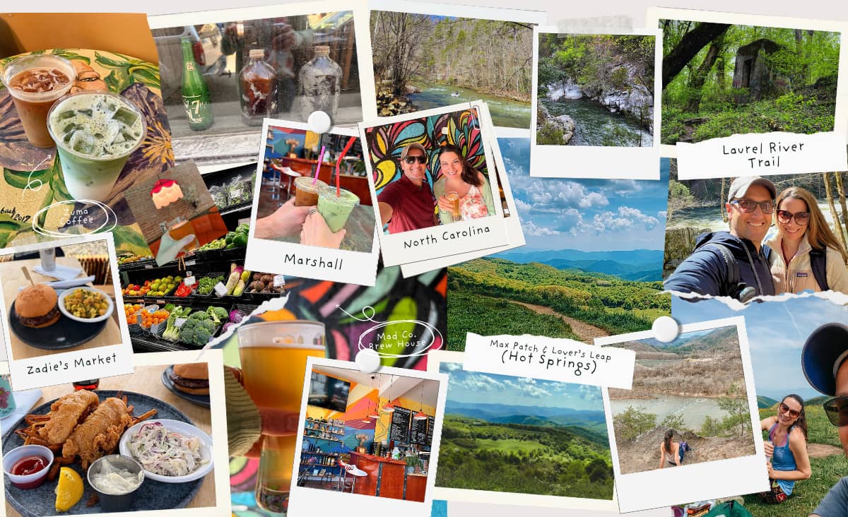 photo collage of things to do in Marshall