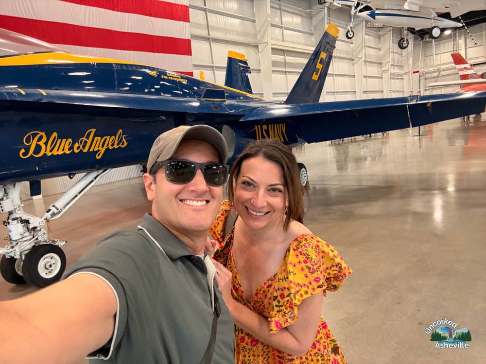 Selfie at Hickory Aviation Museum NC