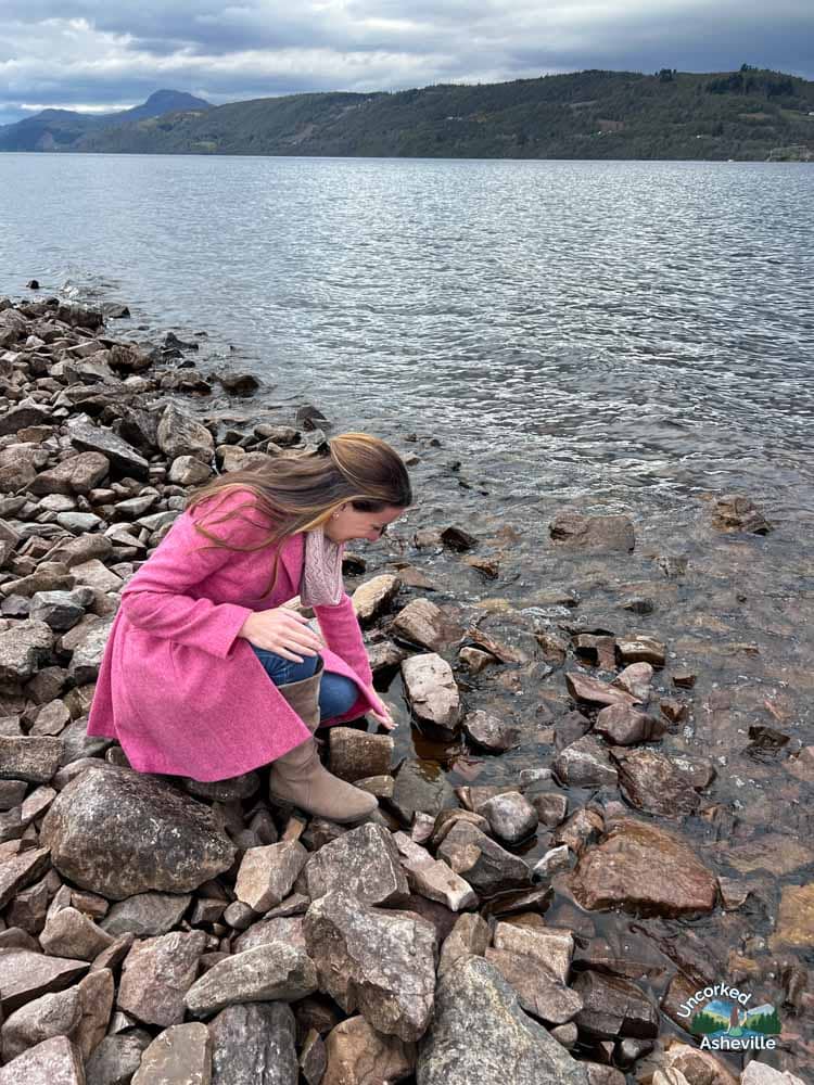 Christine at Loch Ness Scotland