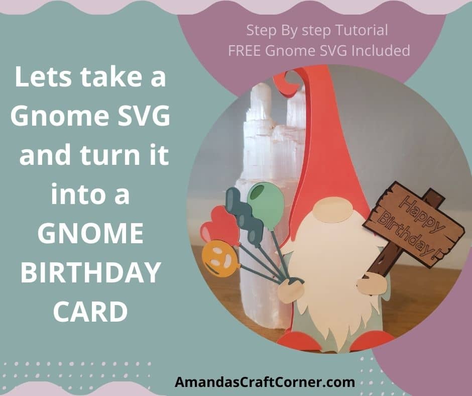 Download Lets Turn a Gnome SVG into a Gnome Birthday Card