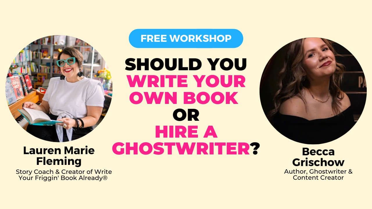 Should You Hire A Ghostwriter Or Write Your Own Book?