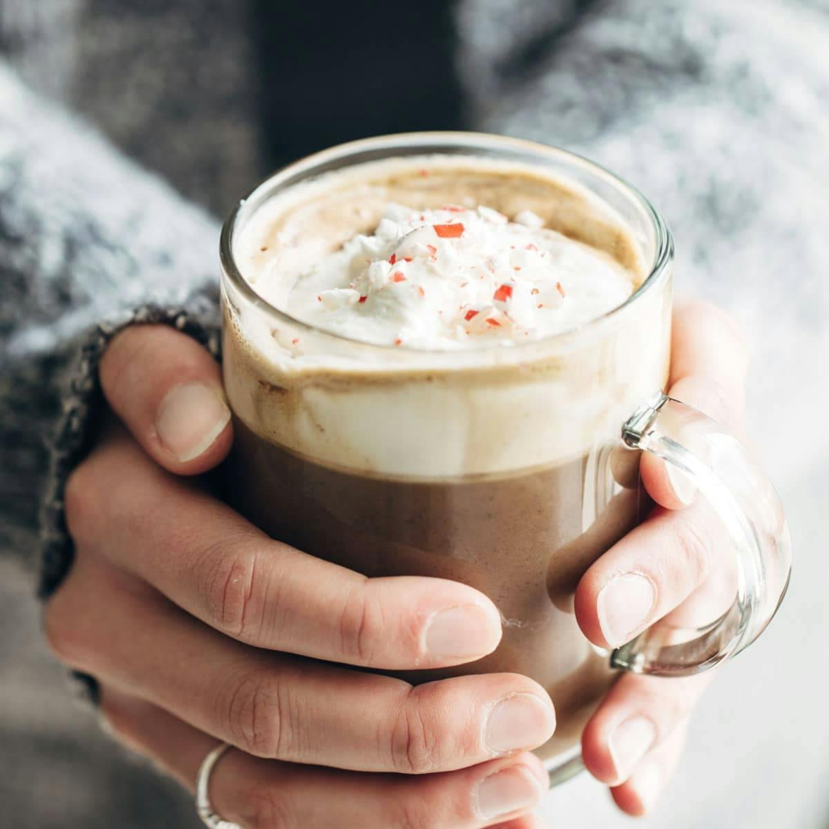 Peppermint Mocha in a mug