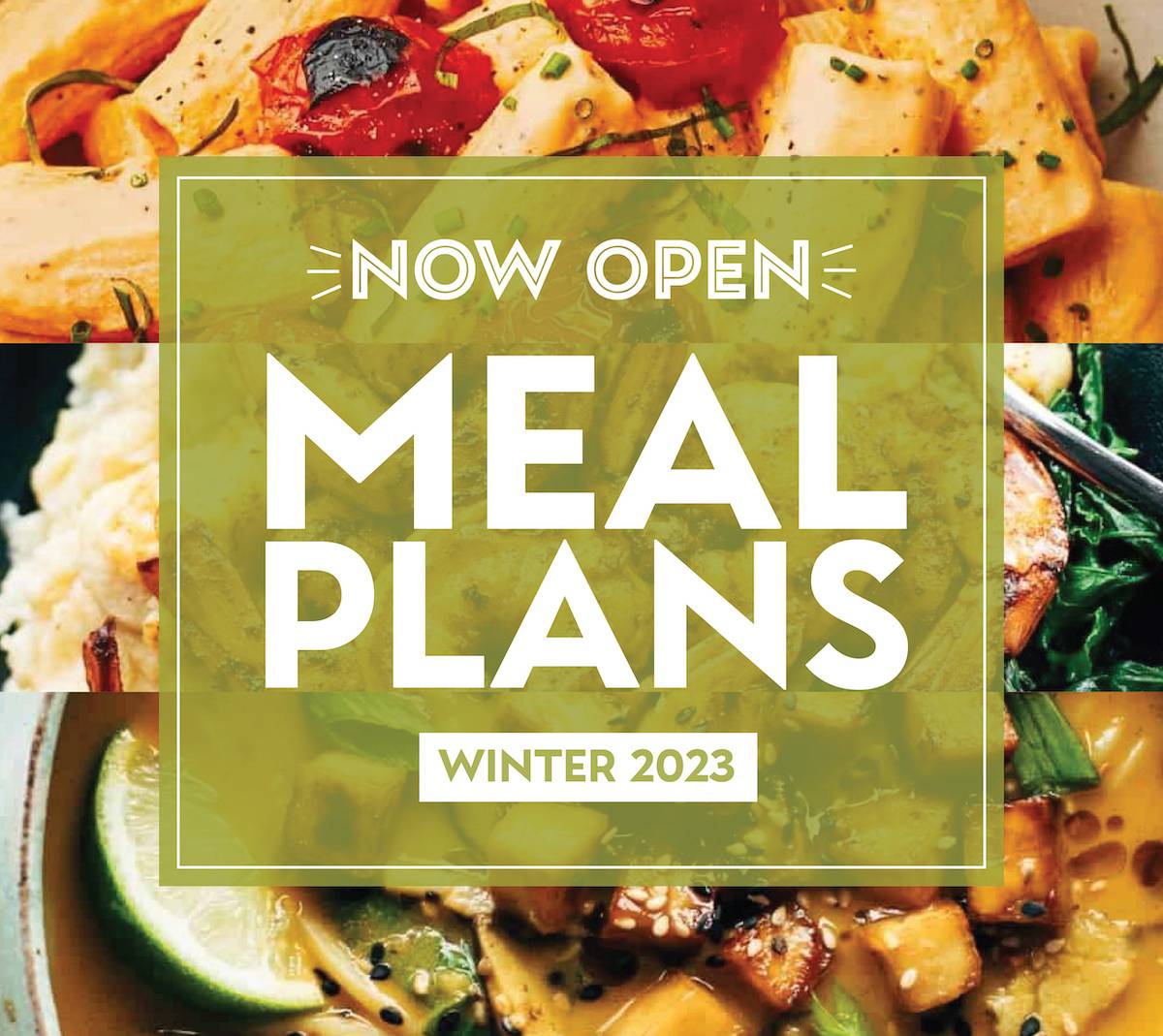 Winter 2023 Meal Plans