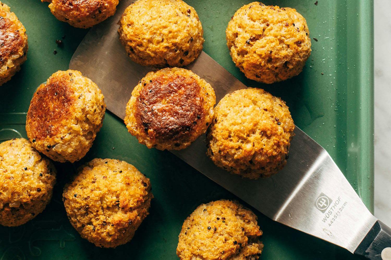 30 Minute Vegetarian Meatballs