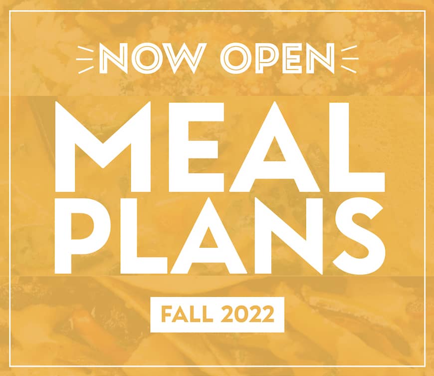 Fall 2022 Meal Plans