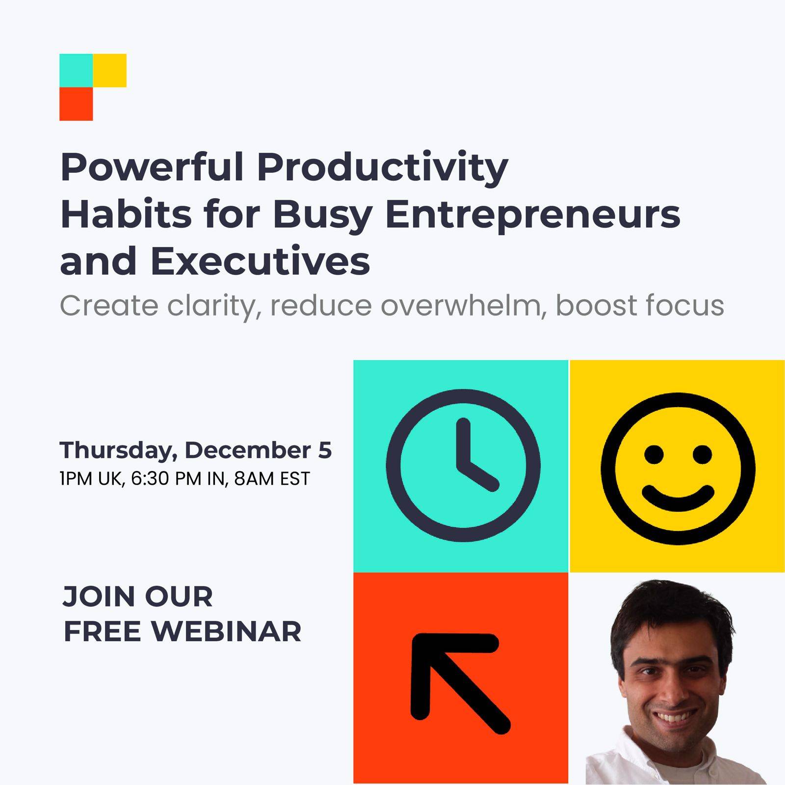 productivity habits webinar