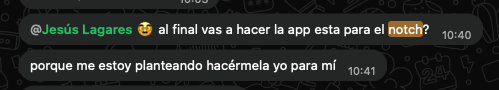 El mensaje del colega