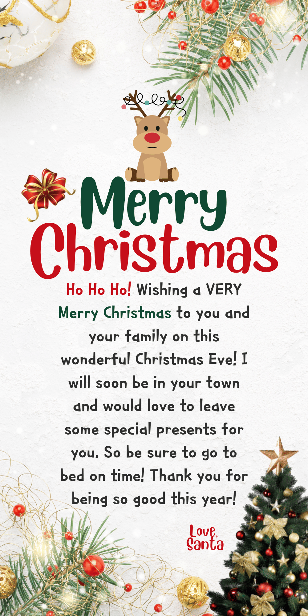 Letter From Santa