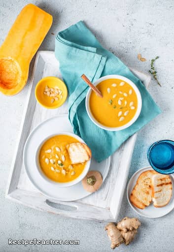 Instant Pot Butternut Squash And Sweet Potato Soup