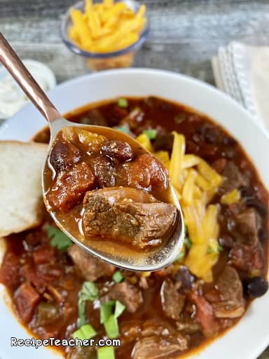 Best Damn Instant Pot Beef Chuck Chili