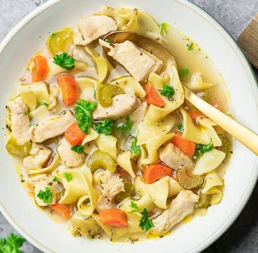 Best Damn Instant Pot Chicken Noodle Soup