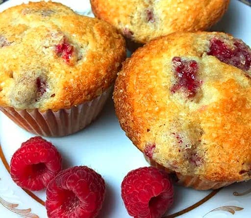 Best Damn Raspberry Muffins {Easy & Moist}