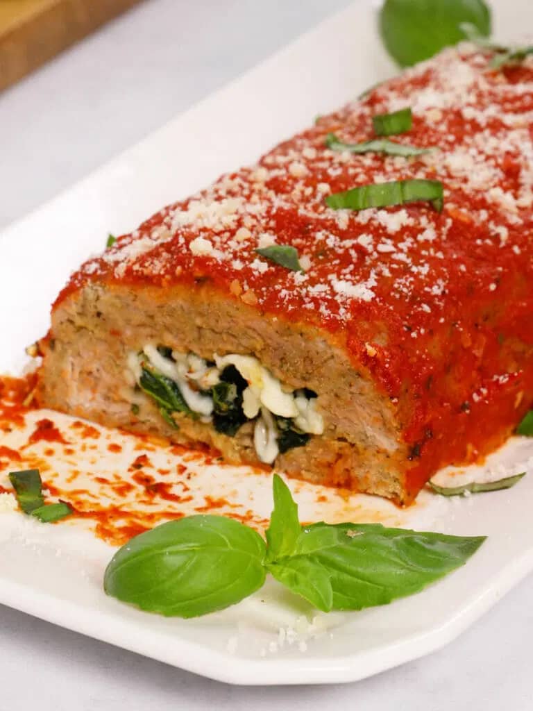 Stuffed Turkey Meatloaf