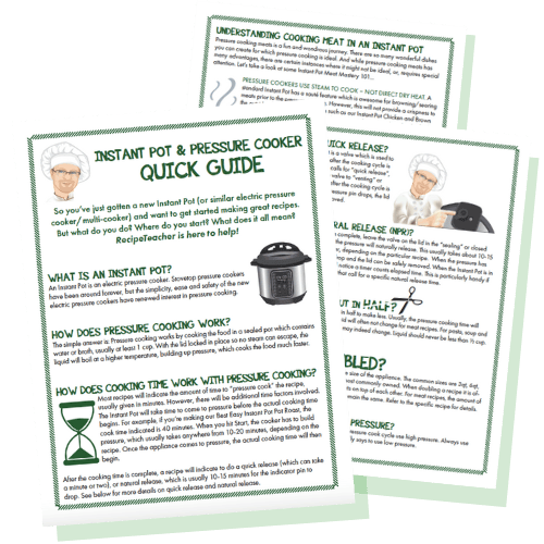 Instant Pot and Pressure Cooker Guide