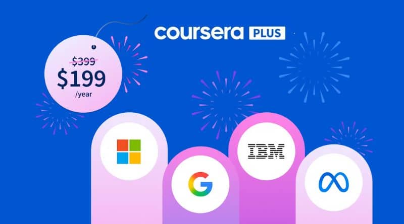 Coursera plus New Year Sale