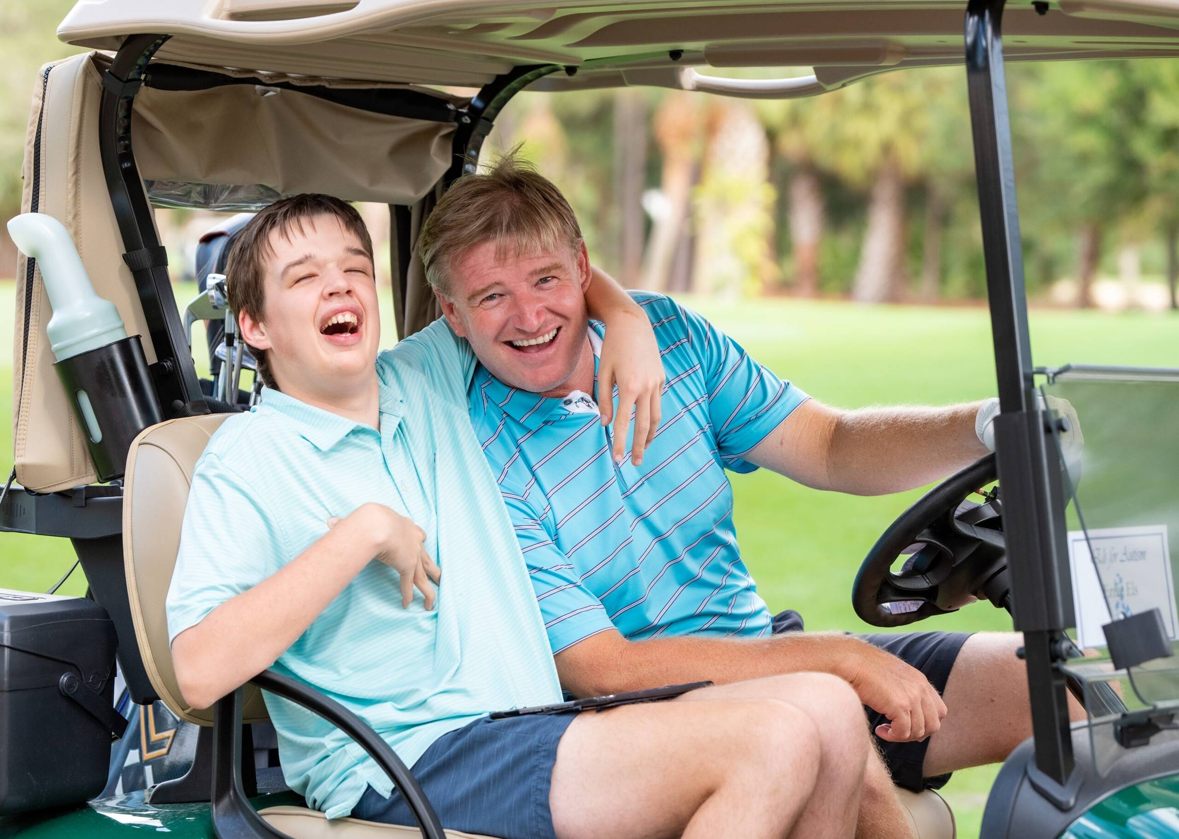 Els for Autism fundraiser at Lake Park Golf Course