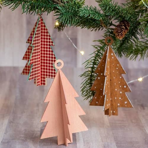 Diy Wooden Christmas Ornaments Using Cricut Maker Anika S Diy Life