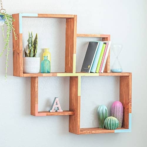 DIY Simple Modern Shelf Printable Plans