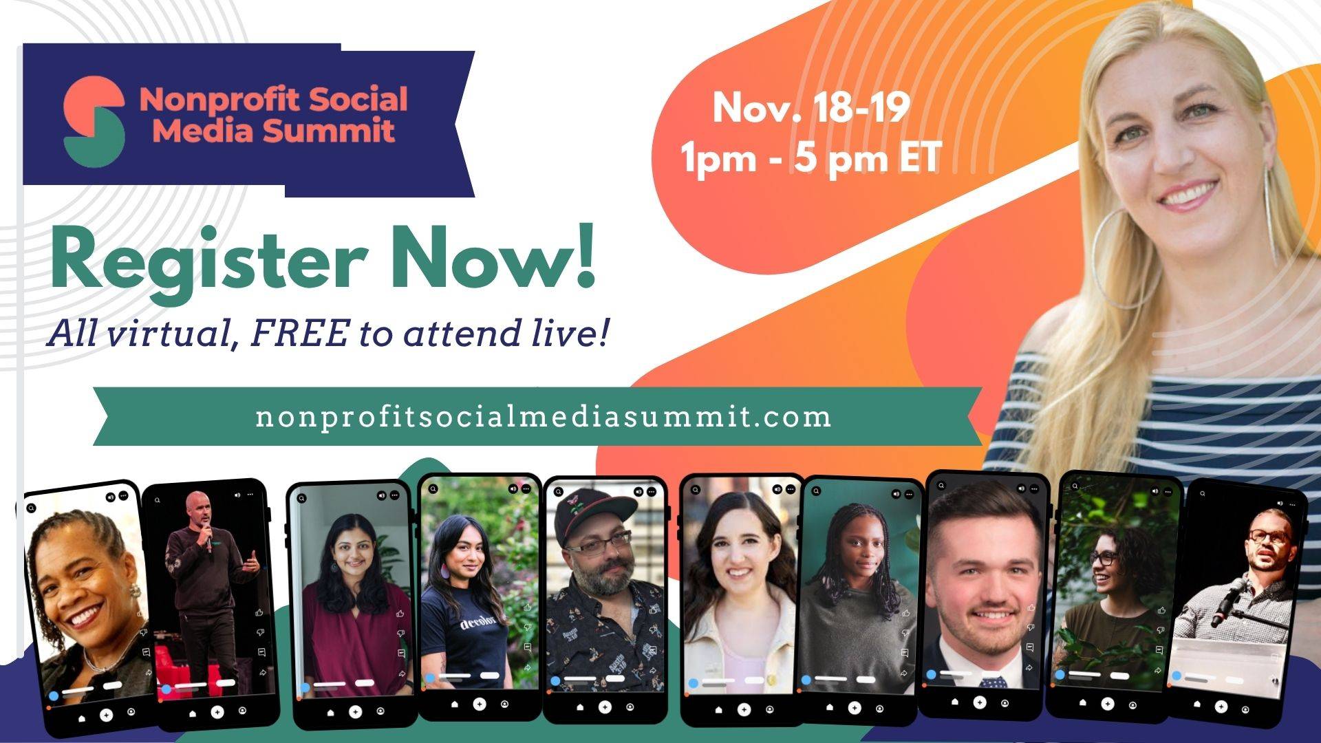Nonprofit Social Media Summit header image