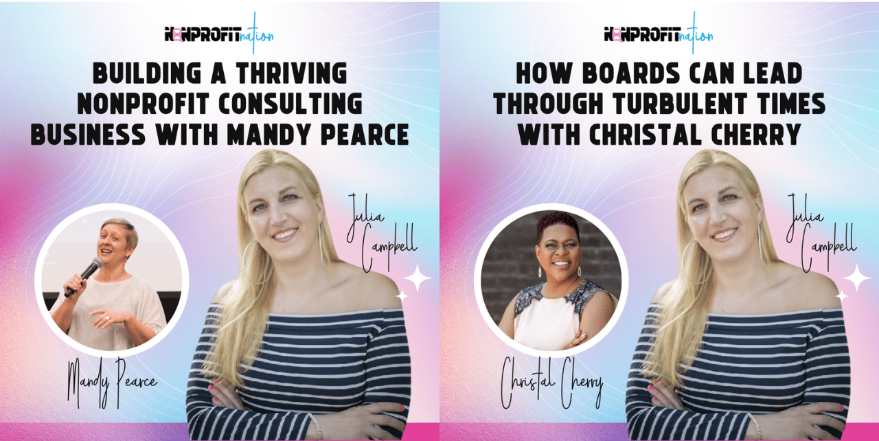 Two new episodes of Nonprofit Nation