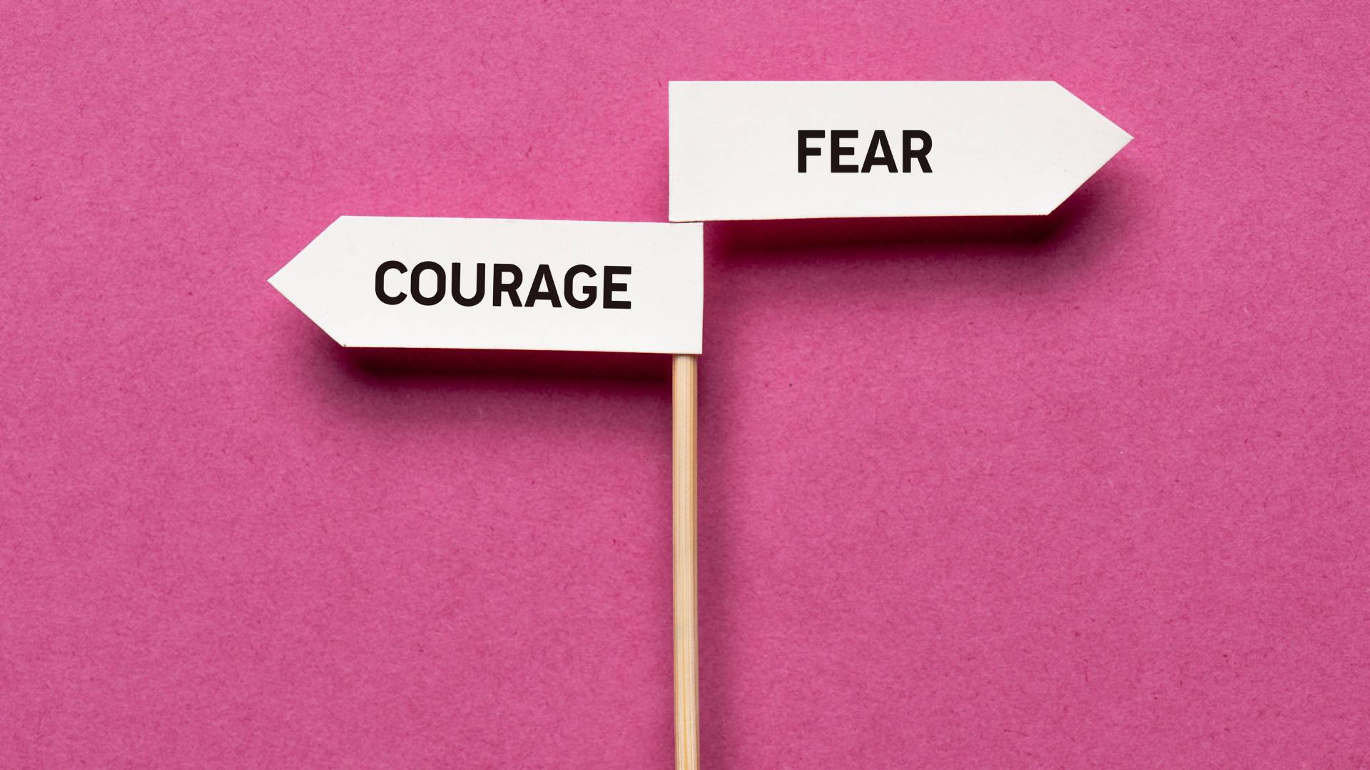 Do you face your fears or avoid them?