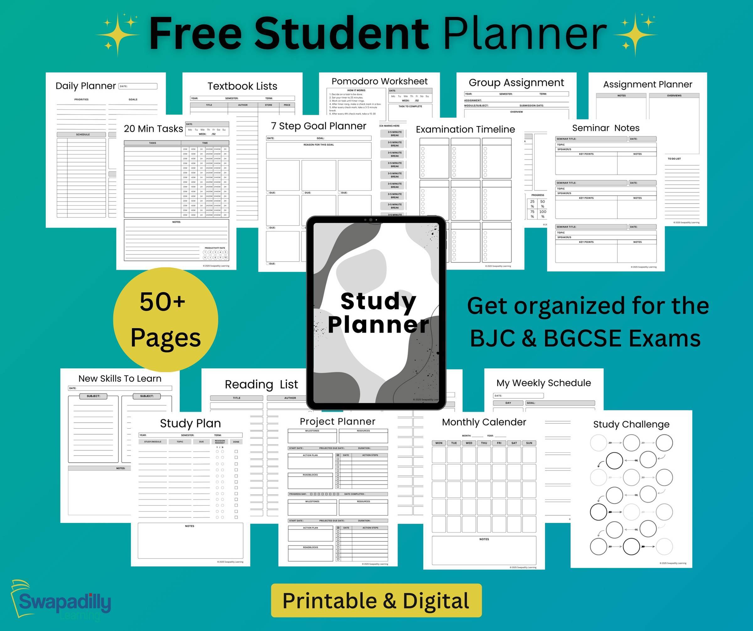BJC & BGCSE Student Planner