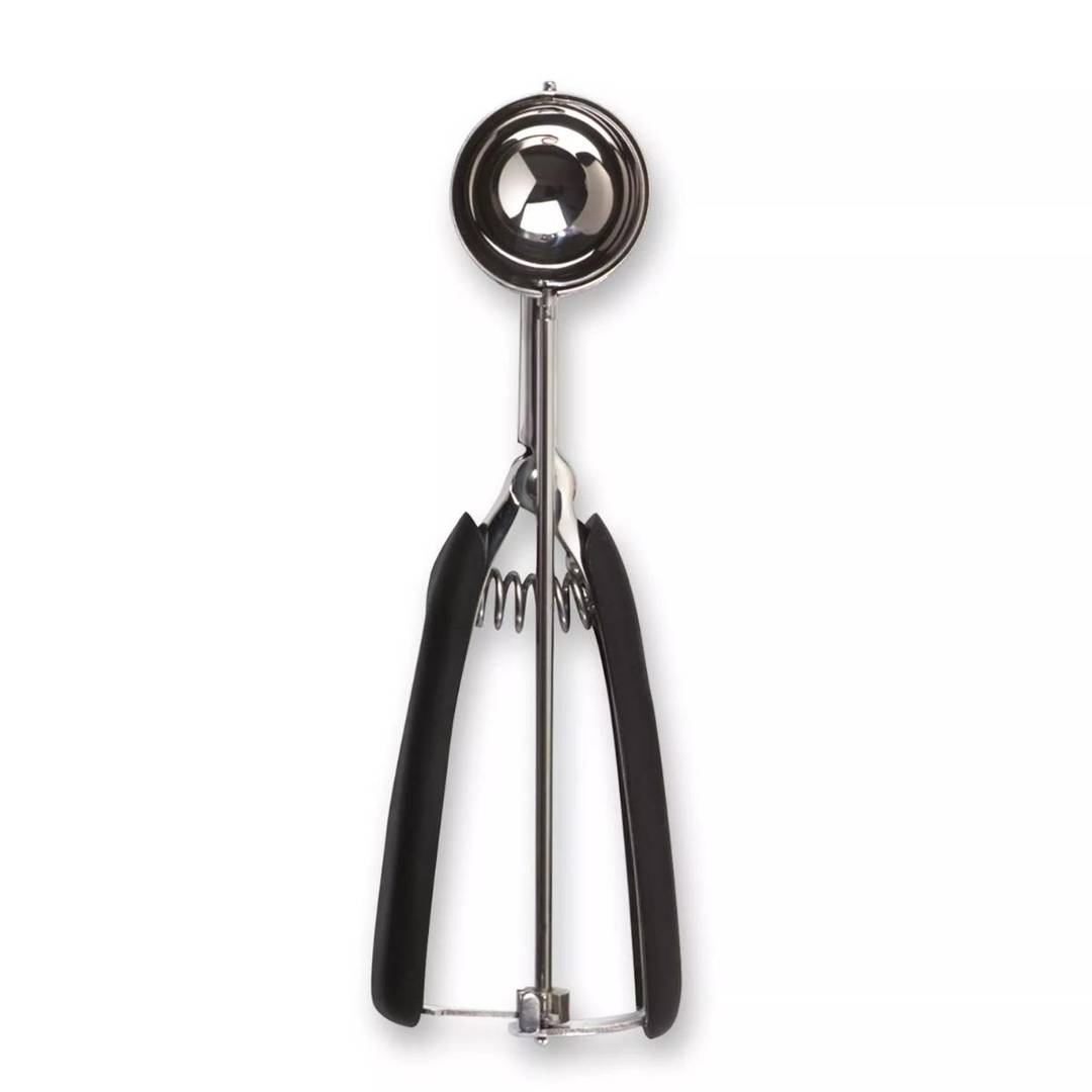 An Oxo medium cookie scoop. 