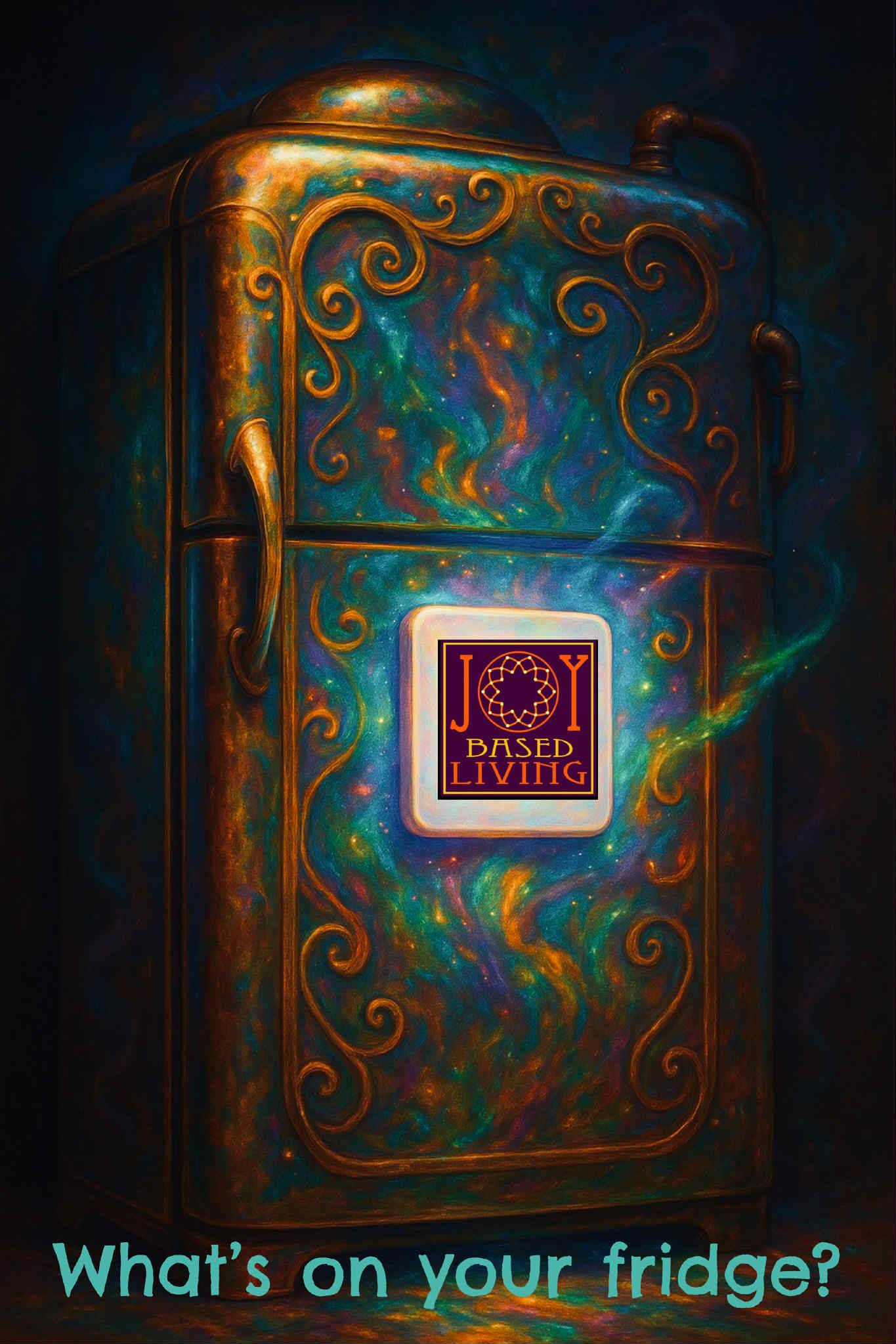 Steampunk Magical JBL Fridge