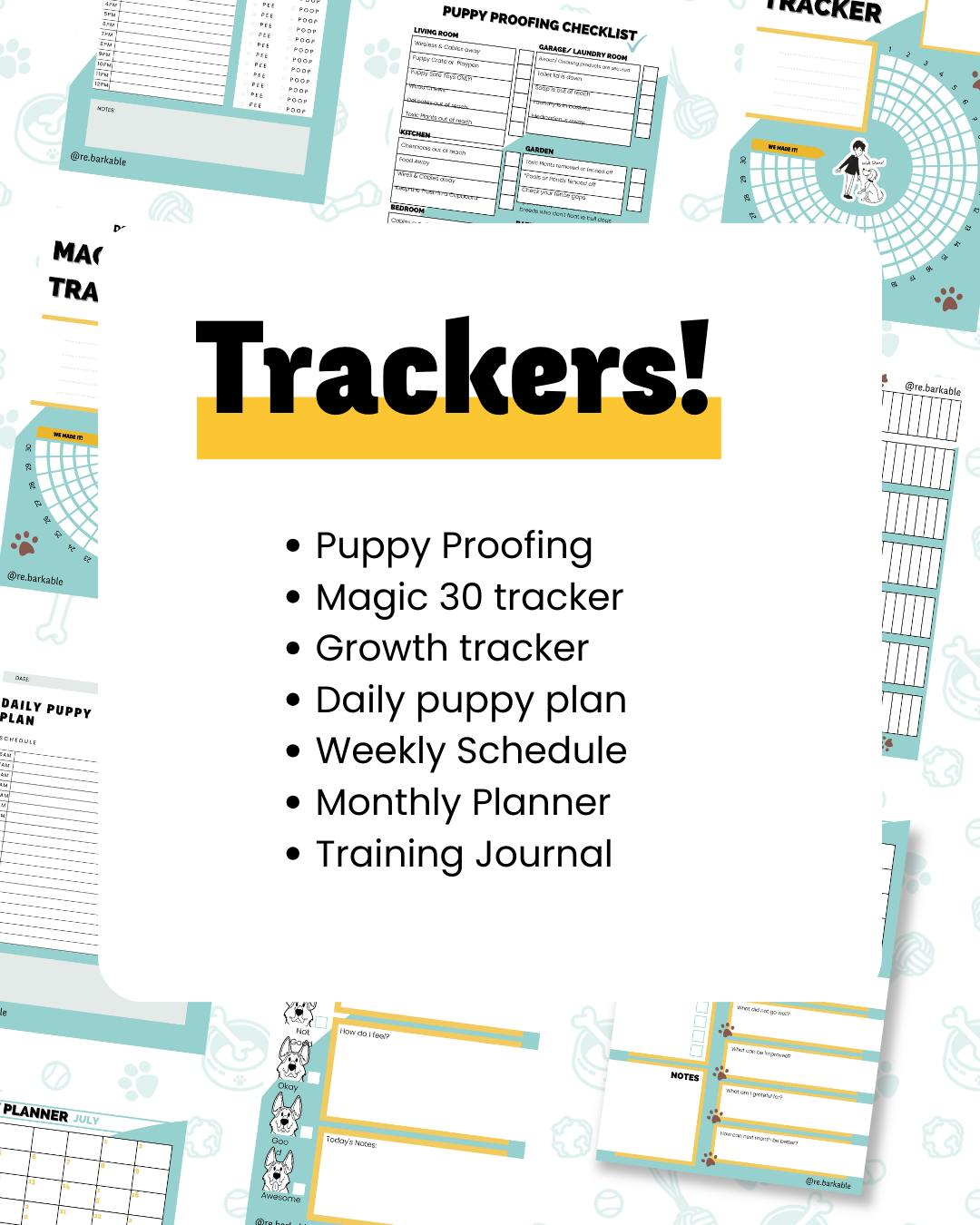 Downloadable trackers