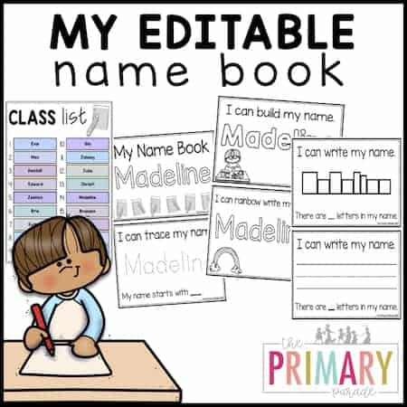 name book for kids