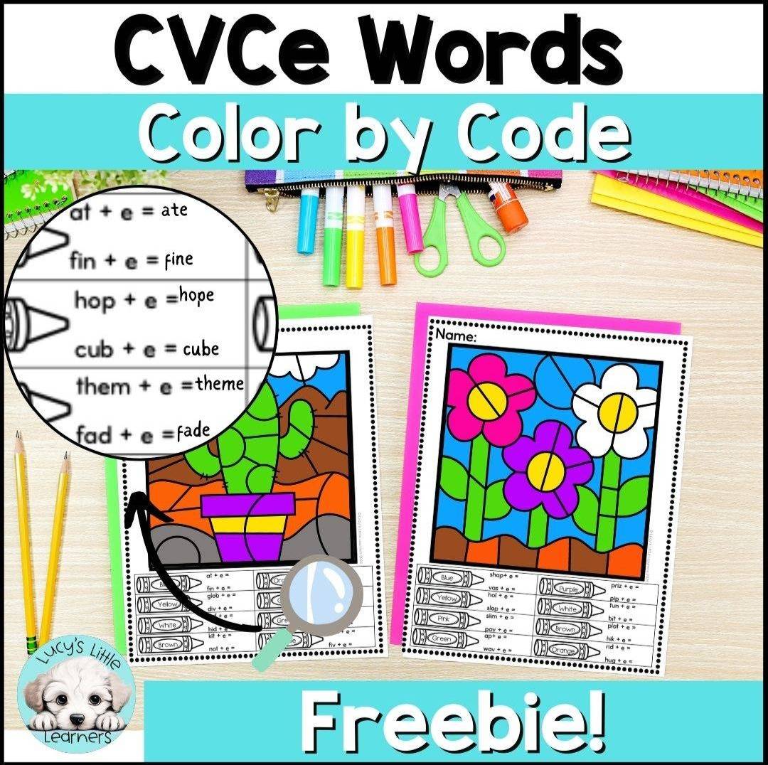 coloring page with cactus and flowers 