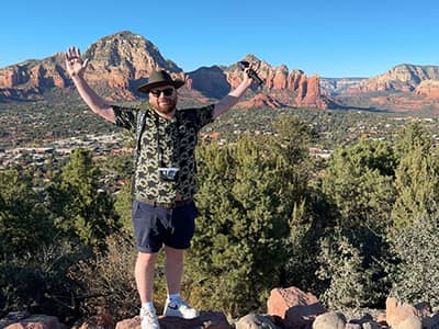 Me in Sedona, Arizona.