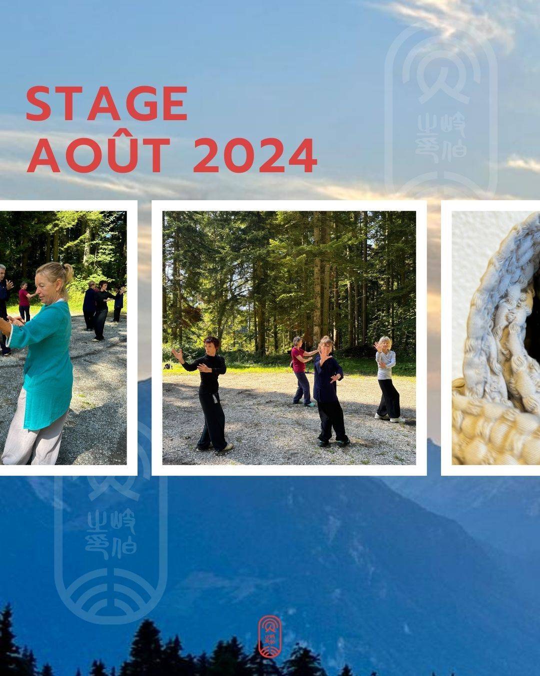 🌿✨ Retour sur un magnifique stage de Bagua Zhang et culture taoïste dans le parc de la Gruyère, en Suisse. Entre la majesté des montagnes et la sérénité du lac Léman, l'énergie de la nature nous a enveloppés, un cadre idéal pour approfondir la pratique.

Dans la répétition des spirales du Bagua, nous ancrons les principes fondamentaux pour développer l'agilité et la vivacité, cultiver le calme du cœur. Ces moments d'harmonie nous rappellent combien il est précieux de s'accorder à la nature et de se recentrer pour mieux vivre chaque instant.

Merci à tous les participants pour cette belle expérience 🙏✨
Ainsi qu'à @wudanggongdao pour la racine des enseignements et @le_petit_dojo qui a participé au stage.