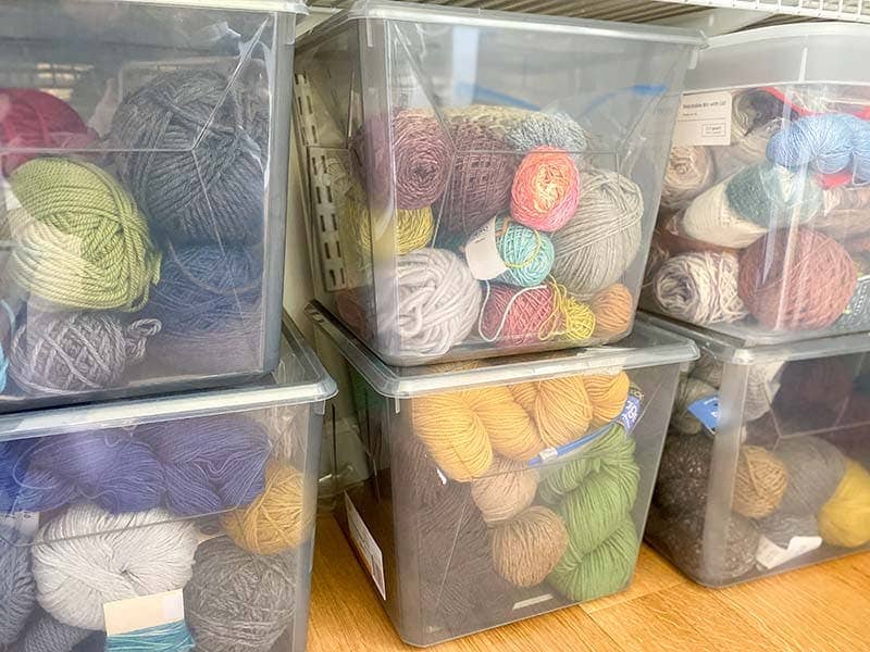 Shoe Organize for Yarn