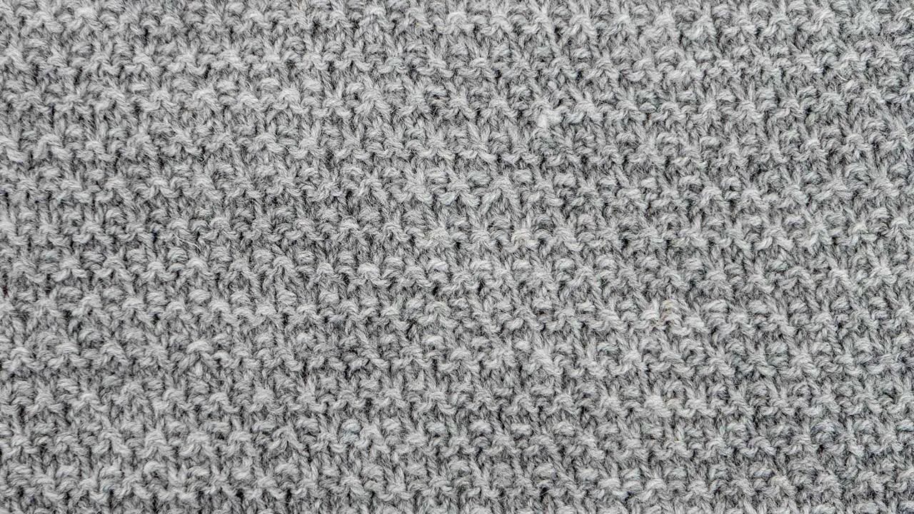 Double Moss Stitch