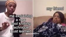 if only life was as easy as making memes #knit #knitting #knittingmemes # memes