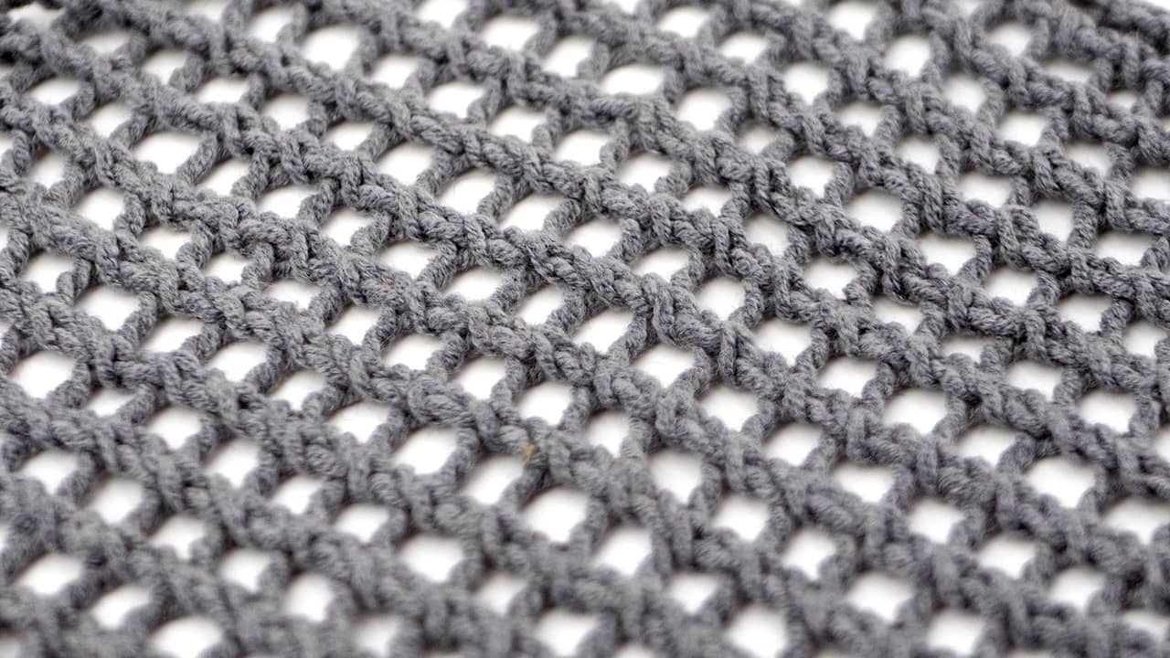 Slanting Openwork Stitch