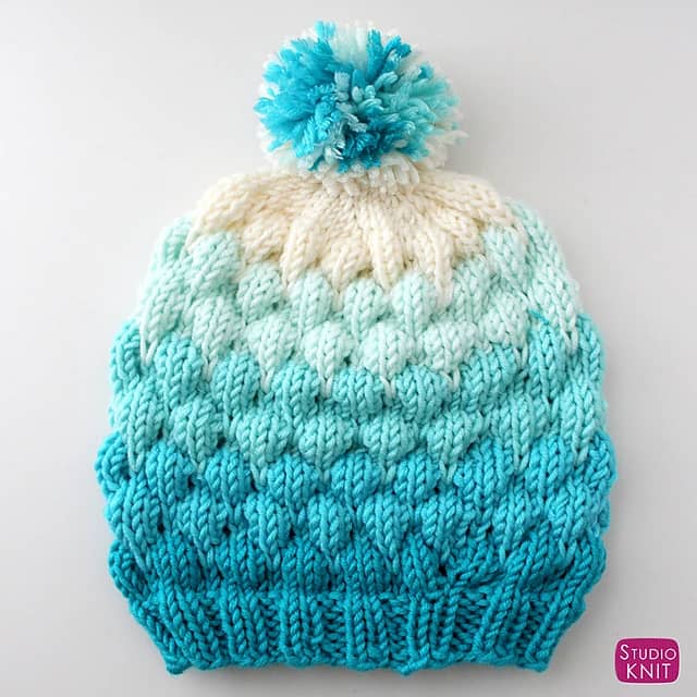 Bubble Beanie Hat by Kristen McDonnell