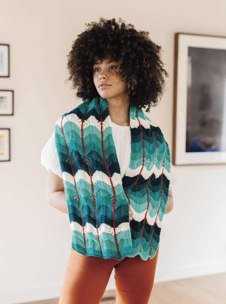 Chevron Adventure Scarf by Tonia Lyons