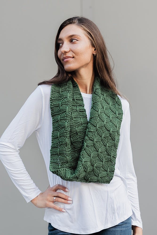 Sugar Twist Cowl by Stacey Winklepleck