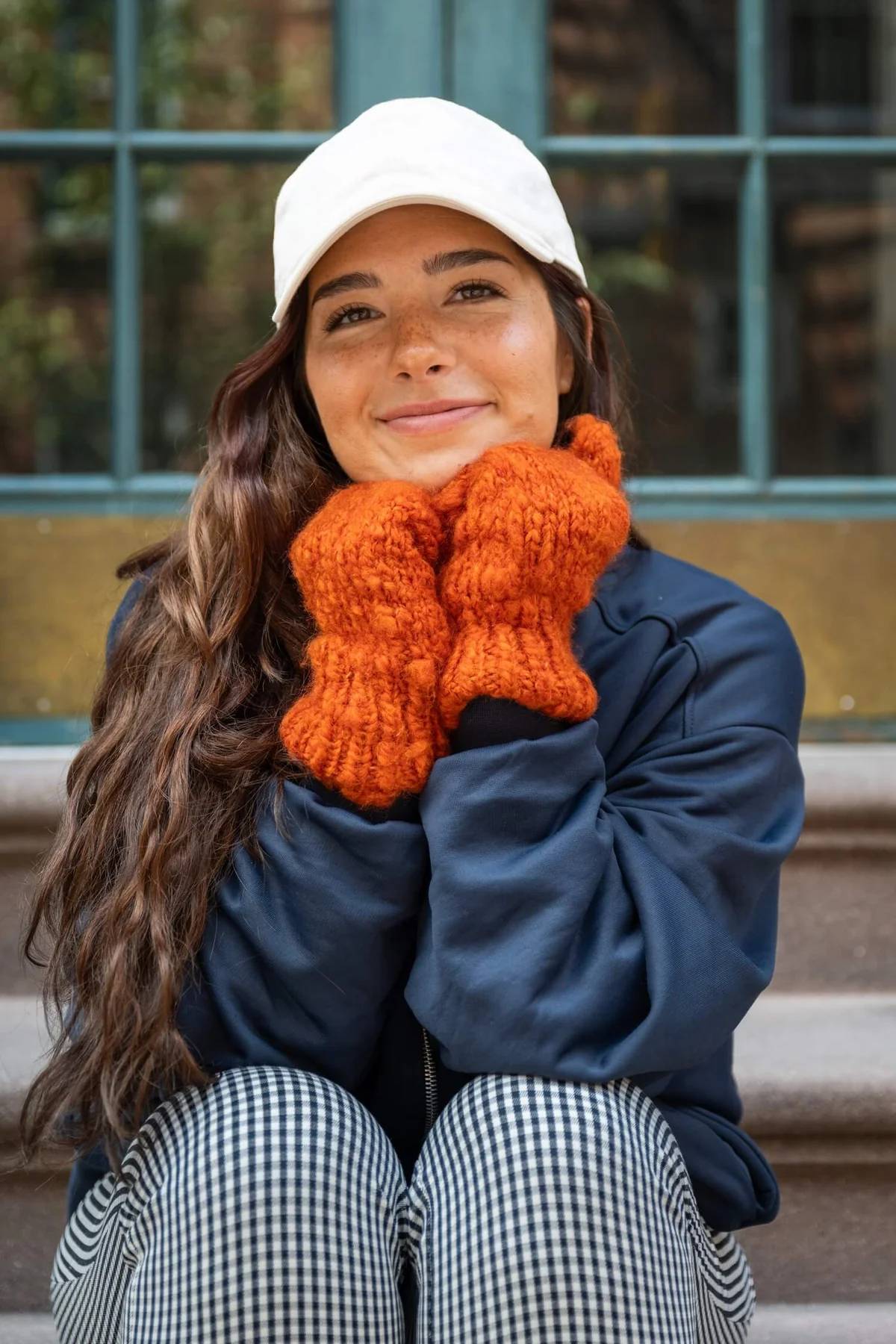 The Woah Bargello Hat by Anna Stephenson