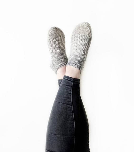 Textured Short Socks by ​Knits Please​