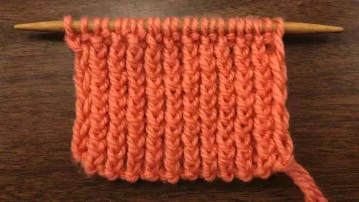 Double Twisted Rib Stitch