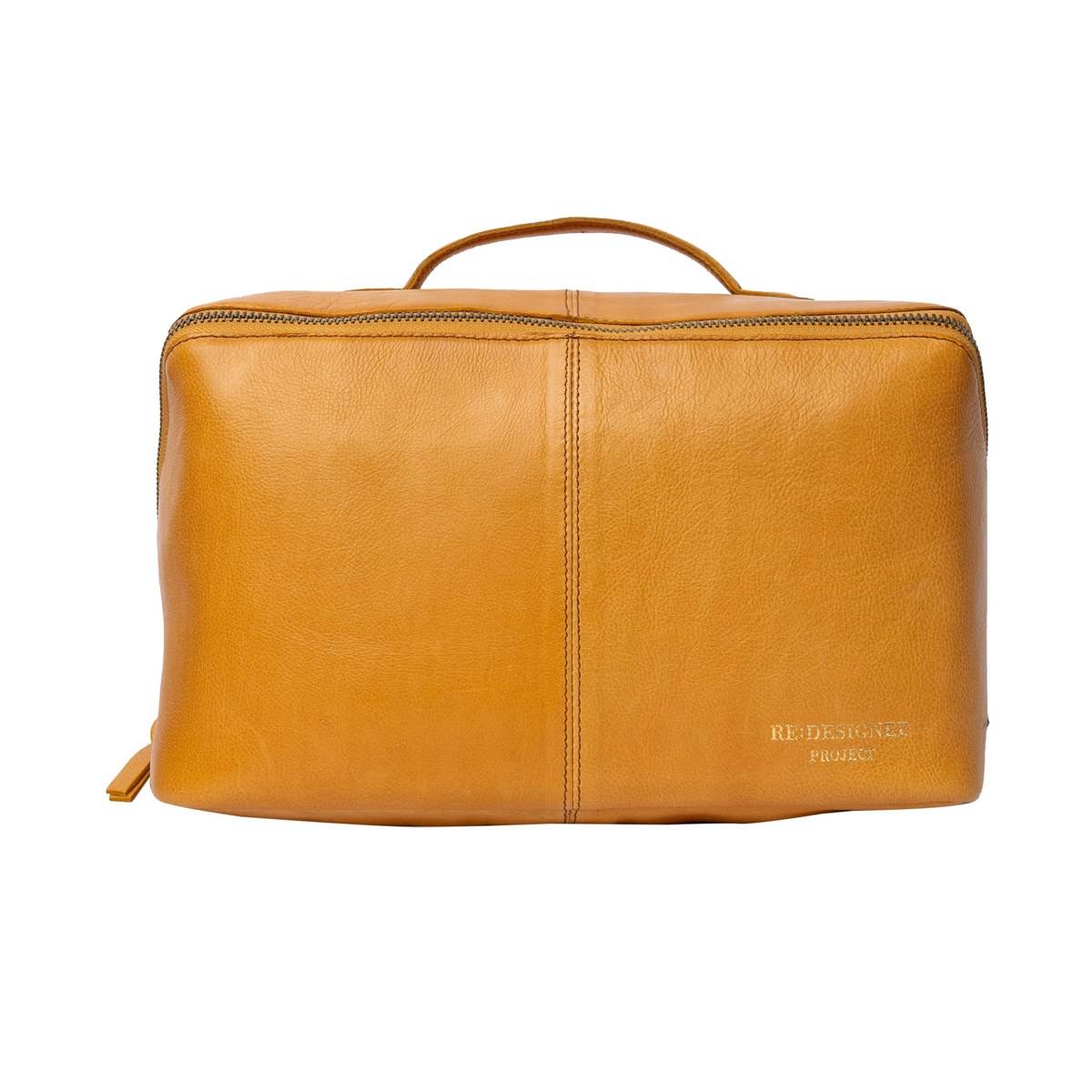 Re:Designed Project 10 leather bag in Retro Yellow