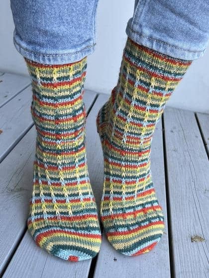 Slipstream Socks by Aud Bergo