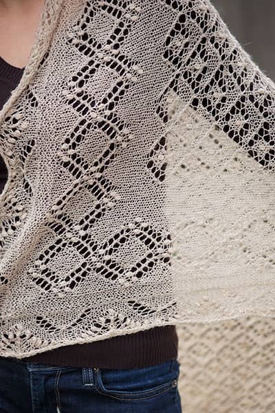 Estonian Square Shawl by Kerin Dimeler-Laurence