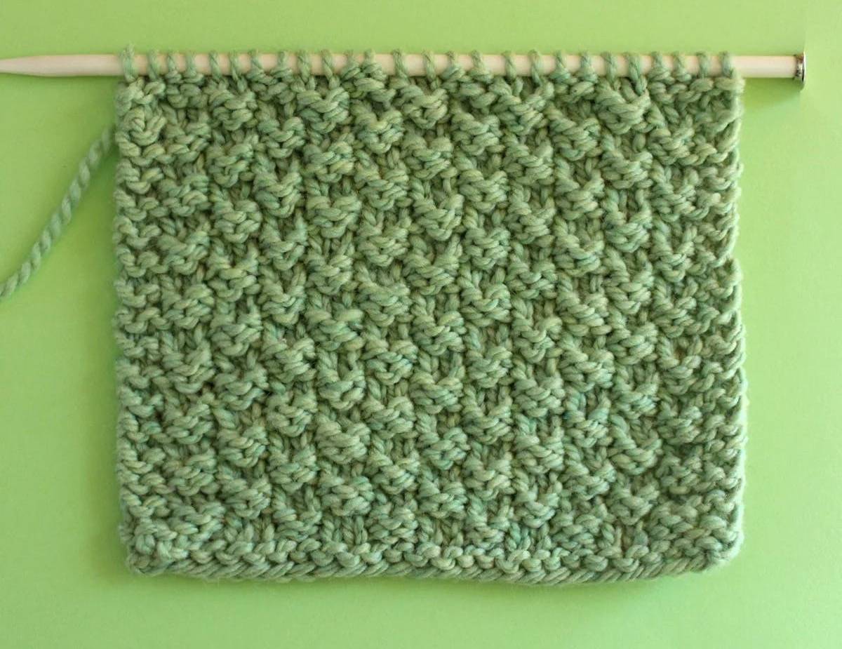 Double Moss Stitch