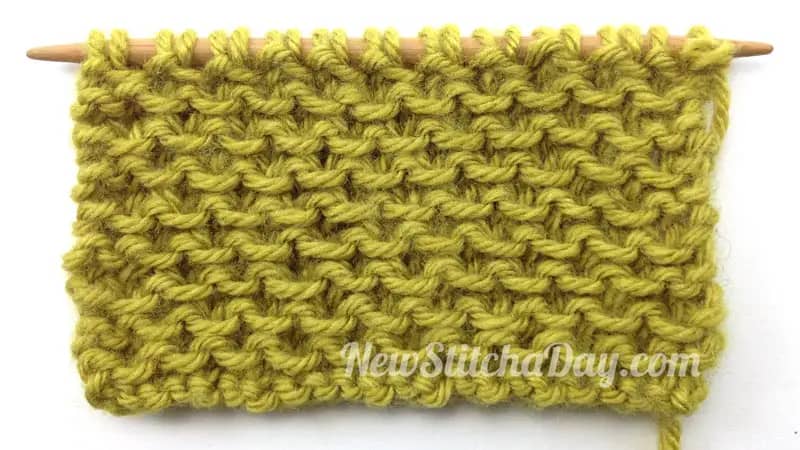 Whelk Knitting Stitch Pattern