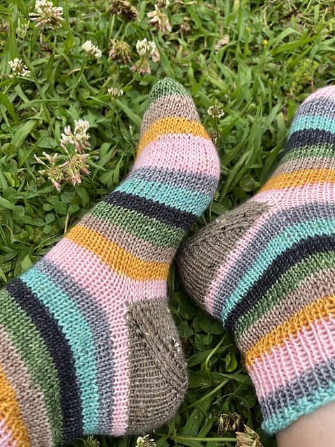Toe Up Success Socks by Amy Kate Sutherland
